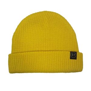 twenty one pilots beanie hat double bars band logo official yellow size one size