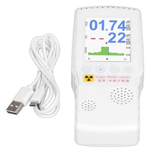 EVTSCAN Home Nuclear Radiation Tester Handheld High Accuracy Digital Radiation Dose Alarm Detector