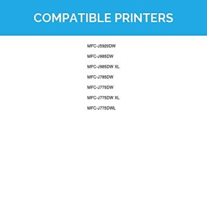 LD Compatible-Ink-Cartridge Replacement for Brother LC20EM Super High Yield (Magenta)