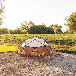 Lifetime Geometric Dome Climber with Attachable Canopy, Earth Tone, 10' Wide x 5' High, 60-Inch (90612)