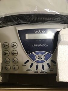 brother personal fax-575 fax machine