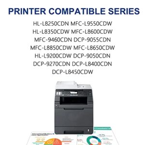 TANFENJR Compatible TN-331M TN331M Magenta Toner-Cartridge Replacement for Brother HL-L8250CDN MFC-L8600CDW Printer (1 Pack)