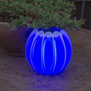Poolmaster Floating Pool Lights for Swimming Pool, Patio and Hanging Solar Lanterns, 2 Pack, Blue