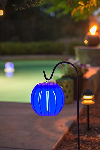 Poolmaster Floating Pool Lights for Swimming Pool, Patio and Hanging Solar Lanterns, 2 Pack, Blue