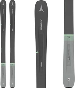 atomic vantage 97 c skis womens sz 172cm grey/mint