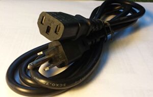 ac power cord cable plug works with brother hl-5240 hl-5250dn hl-5370dw laser printer power payless