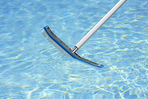 Poolmaster 17-1/2-Inch Aluminum Swimming Pool Brush, Essential Collection