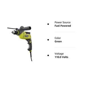 Ryobi 1/2" Inch Corded 5 Amp Variable Speed Hammer Drill HD420