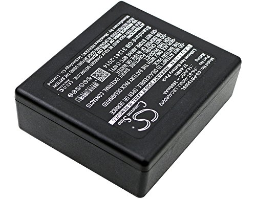 Battery HP25B Replacement for Brother P Touch P 950 NW RuggedJet RJ, PA-BB-001, PA-BB-002, PT-D800W, PT-E800T/TK, PT-E850TKW, PTP900W, PT-P900W, PTP950NW, PT-P950NW, RJ 4040 TD 2130 NHC, RJ4030