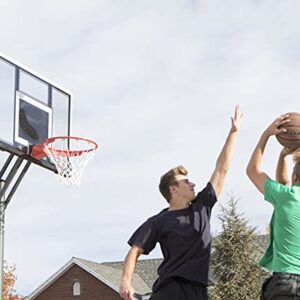 Lifetime 71524 XL Height Adjustable Portable Basketball System, 54 Inch Shatterproof Backboard