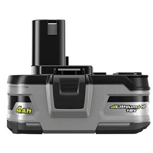 Ryobi P192 18 Volt 4.0 Ah ONE+ Lithium-Ion LITHIUM+ HP High Capacity Compact Battery (Non-Retail Packaging)