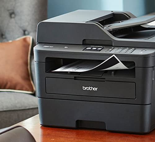 Brother MFC-L27 50DW All-in-One Wireless Monochrome Laser Printer, 2.7” Color Touch, 36ppm, Automatic Duplex (2-Sided), Durlyfish