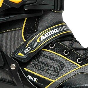 Roller Derby Aerio Q-60 Men's Inline Skates - Black/Yellow - Size 10