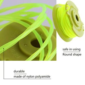 AC80RL3 String Trimmer Replacement Spool Line 080 Inch Twisted Line Compatible with Ryobi One Plus+ AC80RL3 18v, 24v, and 40v Cordless Trimmers ，Weed Eater String Auto-Feed Spool Line 11ft（8-Pack）