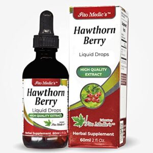 FITO MEDIC'S Lab - Hawthorn Berry -Pure - Hawthorn Extract - Ultra high Absorption, Alcohol Free.