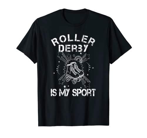 Roller Derby Shirt Derby Girl Gifts Funny Derby Skater Gift T-Shirt