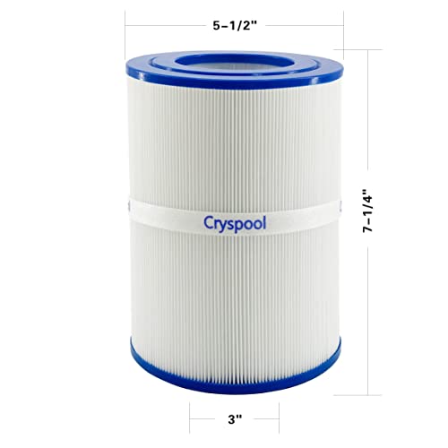 Cryspool Hot Tub Filter(not Oval) Replacement for Spa Filter Aqua Crest PDM28 461273, Dream Maker, 2 Pack