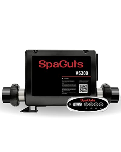 SpaGuts VS300 Digital Spa Controller Kit 10-175-4855 Single Pump Controller Value Kit with VL200 Topside and Smart Sensor Technology, VS300FC5, 54855-01, 5.5 KW HTR