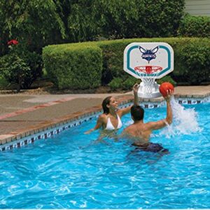 Poolmaster 72903 Charlotte Hornets NBA USA Competition-Style Poolside Basketball Game