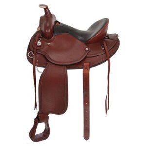 king draft saddle 16.5 brown