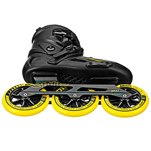 Roller Derby Elite Alpha 125mm 3-Wheel Inline Skate Size 10, Black