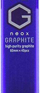 PILOT Mechanical Pencil Lead Neox Graphite 0.5mm, HB, 40 Leads (HRF5G-20-HB)