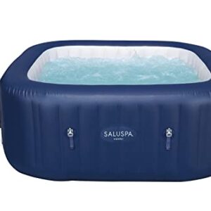 Bestway SaluSpa Hawaii AirJet Inflatable Hot Tub Spa | 71" x 71" x 26" Square Shape | Fits Up to 4-6 Persons