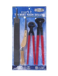 jt international farrier hoof trim tool kit 5 piece