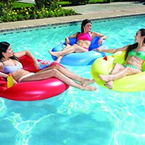 Poolmaster Yellow Water Pop Mesh Pool Lounge