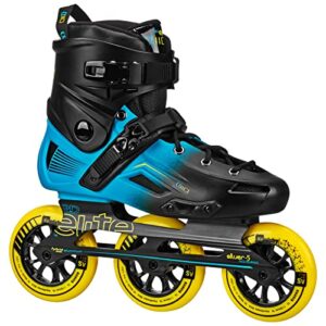 roller derby elite alpha 110mm 3-wheel inline skate size 10