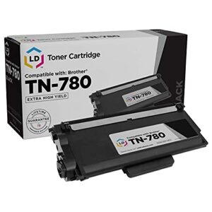 ld compatible toner cartridge replacement for brother tn780 super high yield (black)