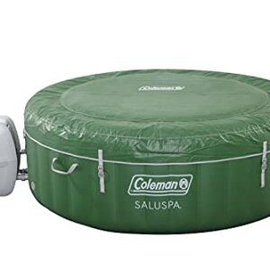 Coleman SaluSpa Inflatable Hot Tub Spa | Portable Hot Tub with Heated Water System and 140 Bubble Jets | Fits Up to 4 People