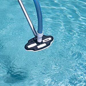 Poolmaster 27412 Deluxe Vinyl Liner Swimming Pool Vacuum, Premier Collection, Medium, Black