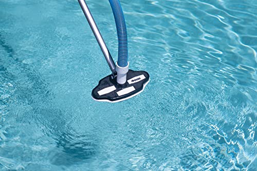 Poolmaster 27412 Deluxe Vinyl Liner Swimming Pool Vacuum, Premier Collection, Medium, Black