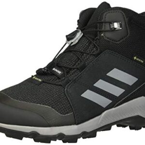 adidas Outdoor Unisex-Child Terrex MID GTX Hiking Boot, Black/Grey Three/Carbon, 10.5K Child US Little Kid