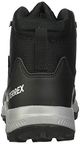 adidas Outdoor Unisex-Child Terrex MID GTX Hiking Boot, Black/Grey Three/Carbon, 10.5K Child US Little Kid