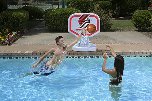 Poolmaster 72925 Portland Trail Blazers NBA USA Competition-Style Poolside Basketball Game