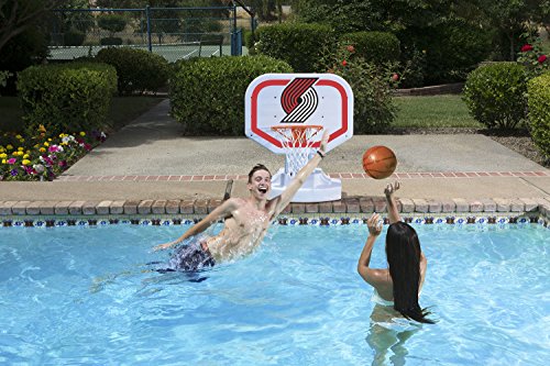 Poolmaster 72925 Portland Trail Blazers NBA USA Competition-Style Poolside Basketball Game