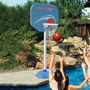 Poolmaster 72794 Pro Rebounder Adjustable Poolside Basketball Game , Blue