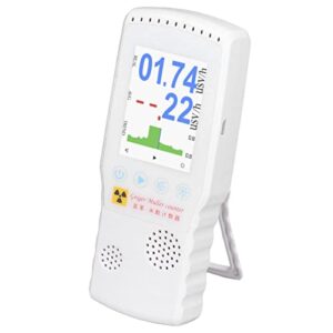 nuclear radiation detector, clear viewing high accuracy radiation dose counter handheld for pollution monitoring