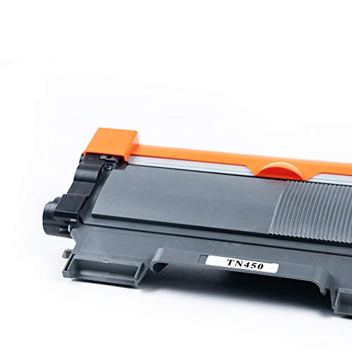 DIGITONER Compatible TN450 Toner Cartridge Replacement for Brother TN450 TN-450 Black, High Yield [2 Pack]