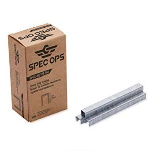 Spec Ops Tools Heavy Duty Staples, 3/8-in, 5,000 Pack, 3% Donated to Veterans