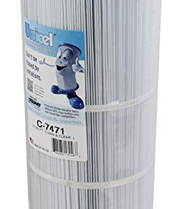 Unicel C7471 Clean & Clear Swimming Pool Replacement Filter Cartridge (4 Pack) - Replaces C-7471, PCC105, and FC-1977