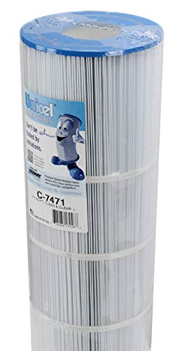 Unicel C7471 Clean & Clear Swimming Pool Replacement Filter Cartridge (4 Pack) - Replaces C-7471, PCC105, and FC-1977