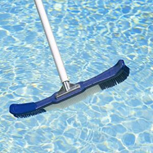 Poolmaster 20174 Flexible Body Swimming Pool Brush, 18.5 Inch, Classic Collection, Multi