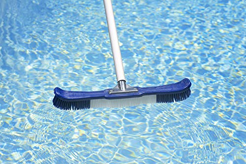 Poolmaster 20174 Flexible Body Swimming Pool Brush, 18.5 Inch, Classic Collection, Multi