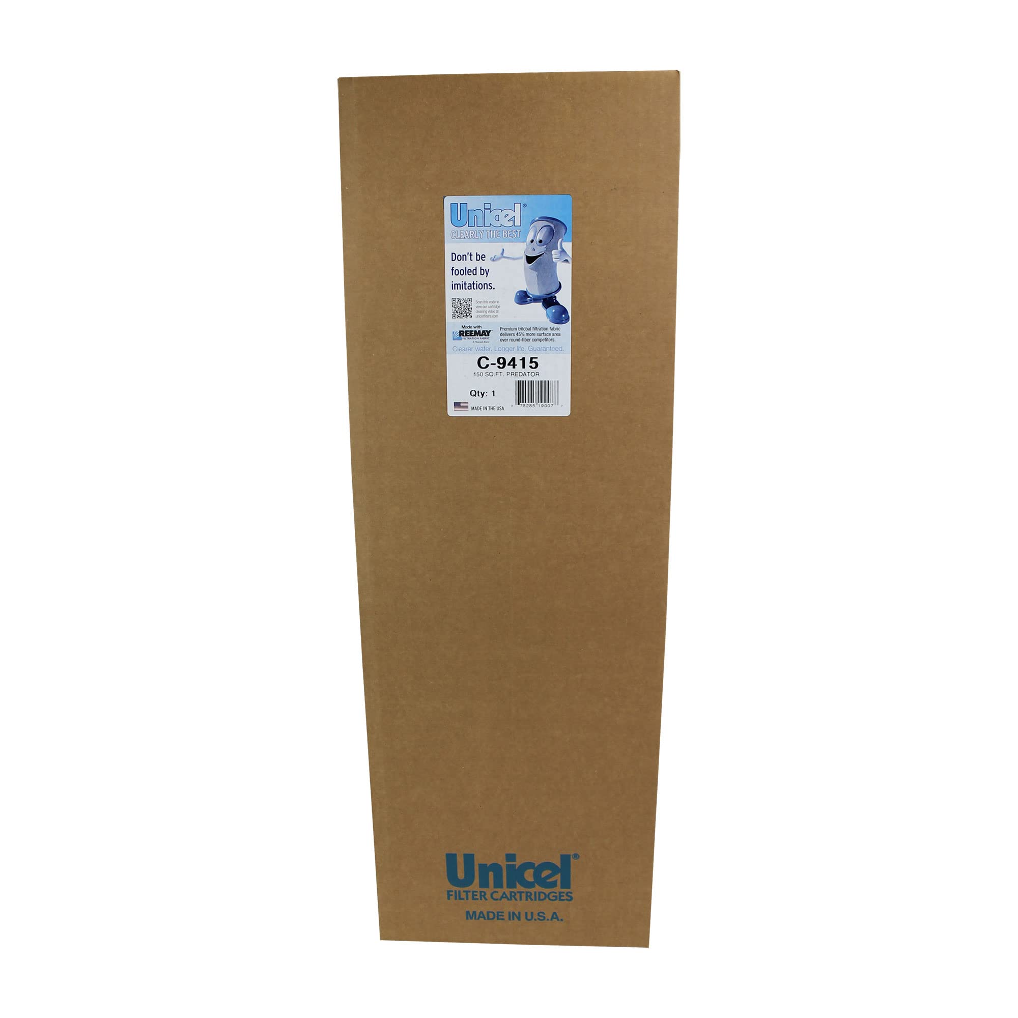 Unicel C-9415 150 Sq. Ft. Predator Swimming Pool and Spa Replacement Filter Cartridge for FC0687, PAP150 4, Predator 150, R173216, C9415