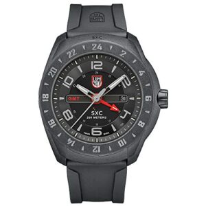 luminox outdoor black mens watch xcor aerospace (xu.5021/5020 series) – 200 m water resistant day-and-date indication ultra light carbon case