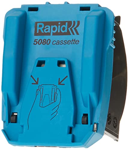 Rapid 5080e Replacement Staple Cartridge, 5,000 Staples, 1/Box