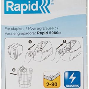 Rapid 5080e Replacement Staple Cartridge, 5,000 Staples, 1/Box